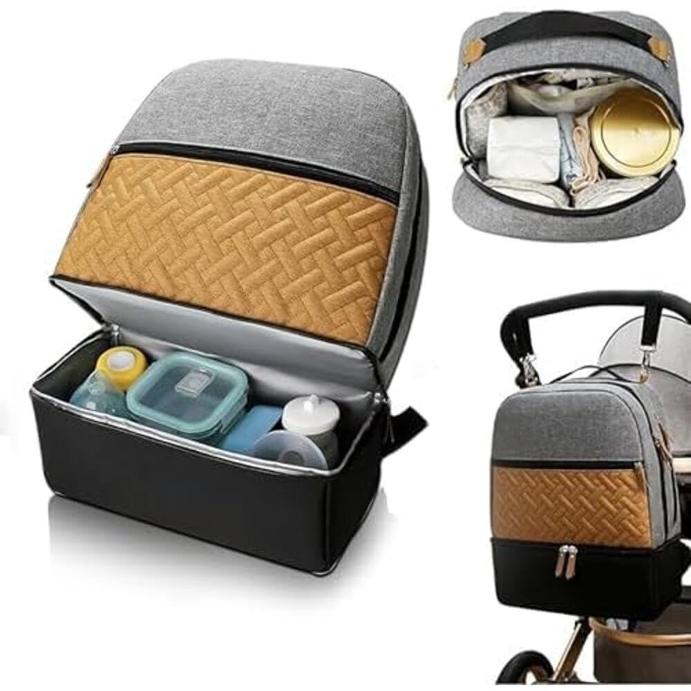 New Village of Many Multi Function, Insulated, Waterproof Diaper Bag Backpack